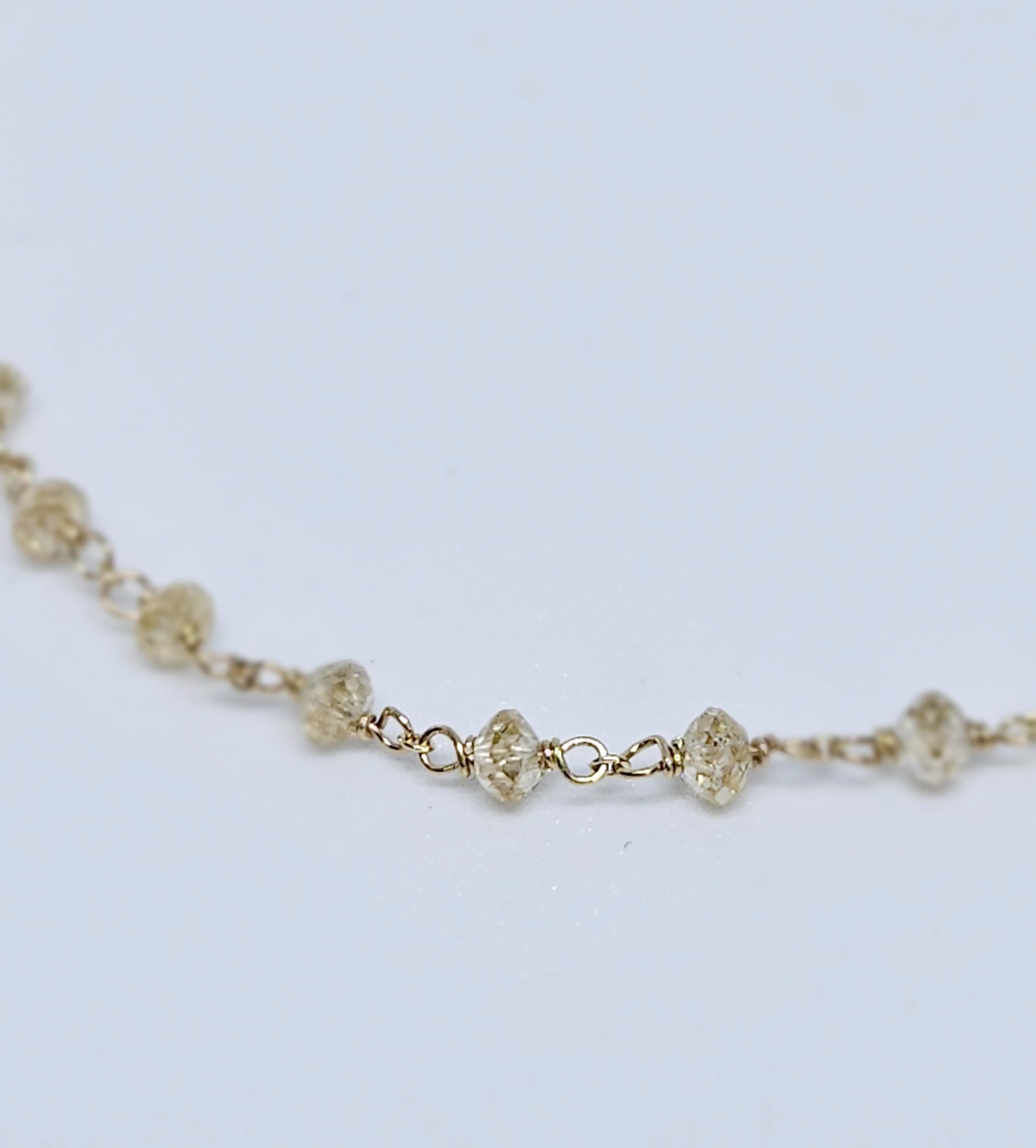 Bracciale Colpo di Fulmine con diamante giallo naturale in Oro giallo 750%