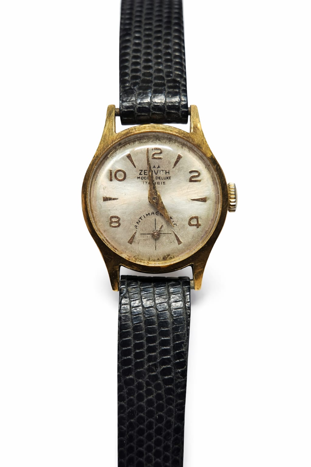 Orologio Zenith vintage “Model Deluxe” – 17 rubini – anni 1940/50