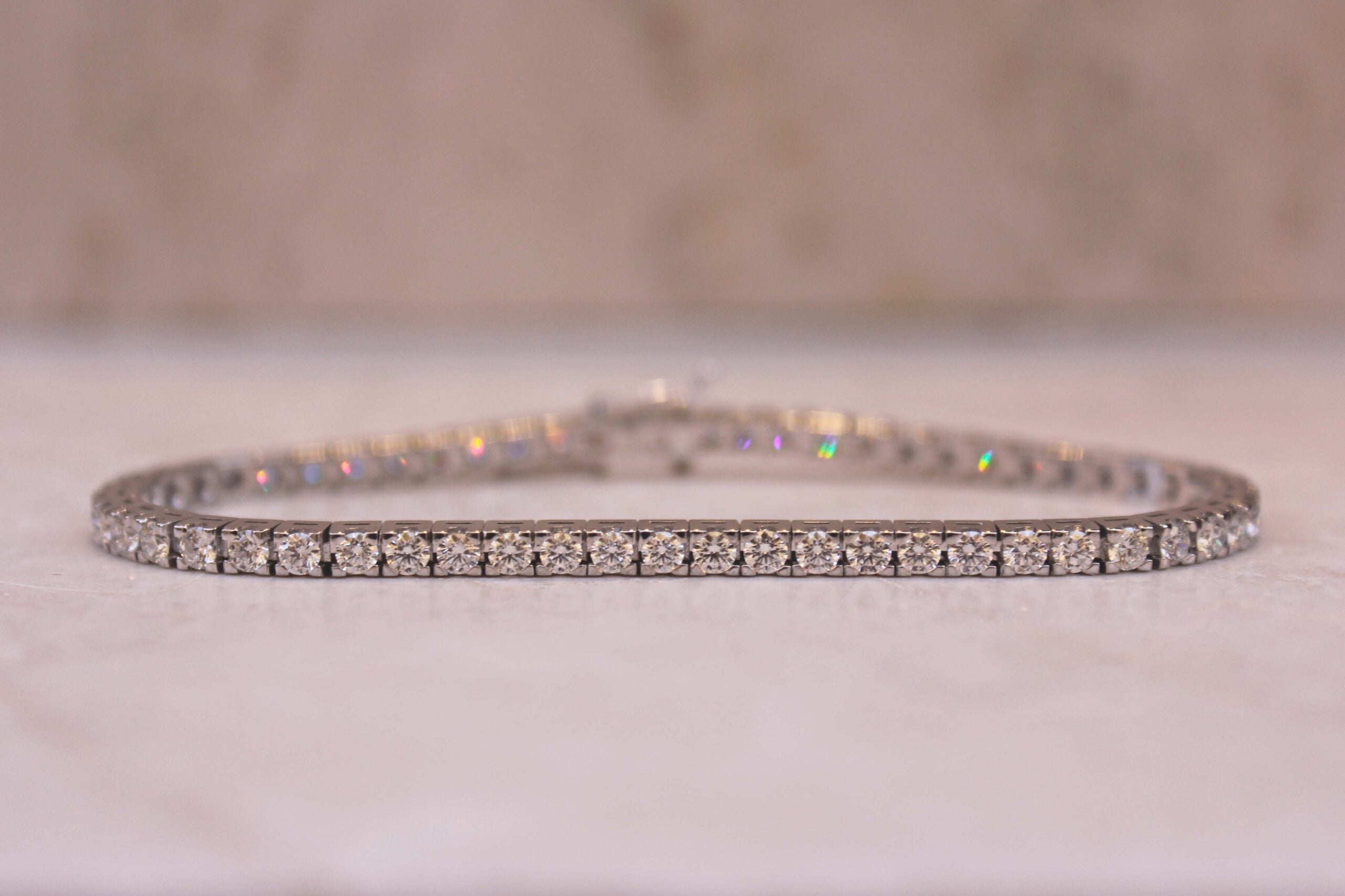 Bracciale tennis Elegance in Oro bianco 750 e Diamanti bianchi tot ct 0,88